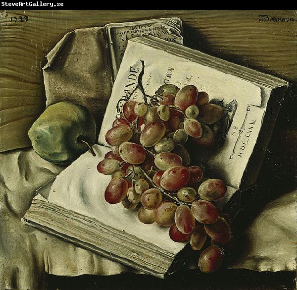 Francis Barraud Nature morte aux raisins